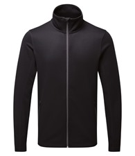 Premier Men's spun dyed sustainable zip-through sweatshirt