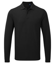 Premier Essential unisex long sleeve workwear polo shirt
