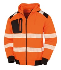 Result Genuine Recycled Recycled robust zipped safety hoodie