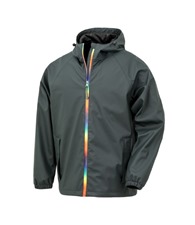 Result Genuine Recycled Prism PU waterproof jacket with recycled backing