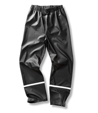 Result Genuine Recycled Prism PU waterproof trousers with reflective bands and recycled backing