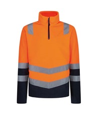 Regatta High Visibility Pro hi-vis half zip fleece top