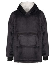 Ribbon The Kids oversized cosy reversible sherpa hoodie