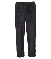 The kids Ribbon luxury Eskimo-style fleece pants