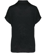 Spasso Ladies Linen Polo Shirt