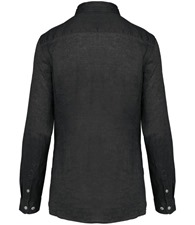 Spasso Ladies Long Sleeve Linen Shirt