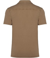 Spasso Jersey Short Sleeve Bowling Collar Shirt