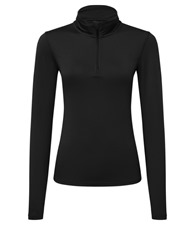 Women�s TriDri� recycled long sleeve brushed back � zip top