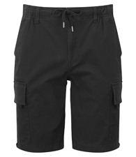 Men's drawstring cargo utility shorts