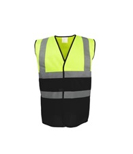 Hi-vis two-tone waistcoat (HVW122)